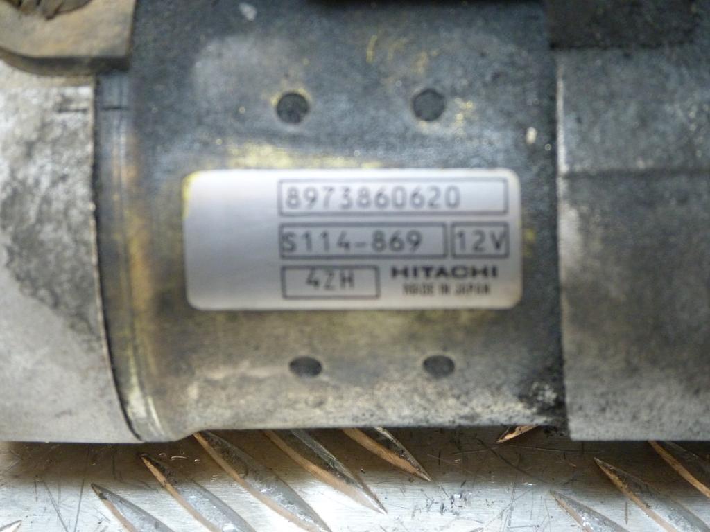 opel astra 1,7 starter 8973860620    S114-869