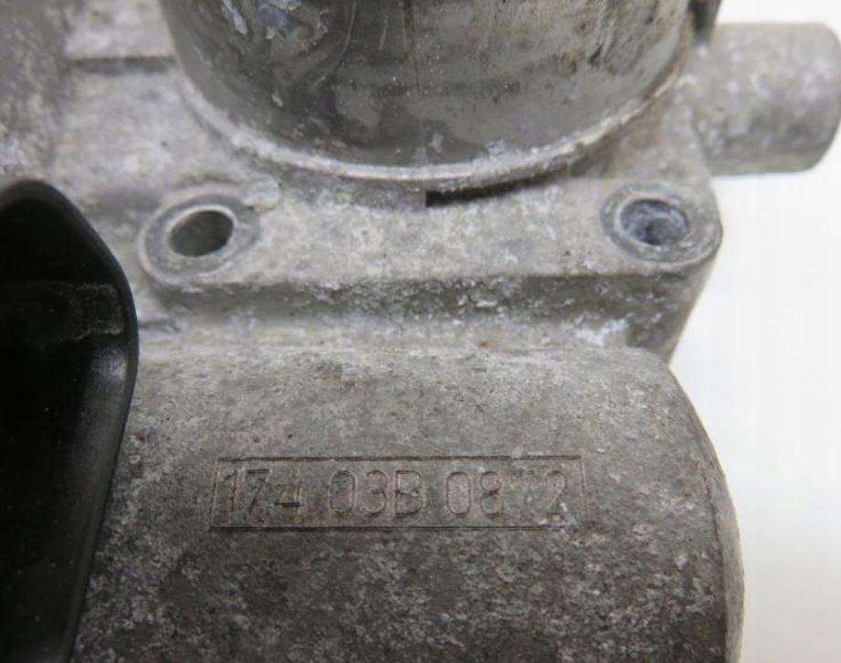 Škrtiaca klapka Opel Meriva 1.6 16V 25177983