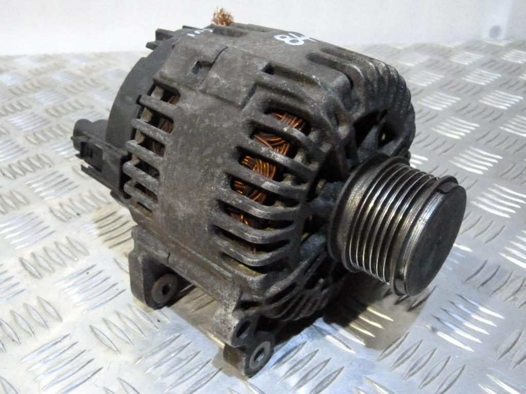 Alternátor Audi A1, A3, Seat Altea, Toledo III, Leon, Ibiza IV,  Škoda Octavia II, Roomster, Fabia II, Yeti, VW Golf V, Touran, Caddy III, Passat, Jetta, EOS, Crafter, Polo   1.6TDI, 2.0TDI, 2,5TDI 110A