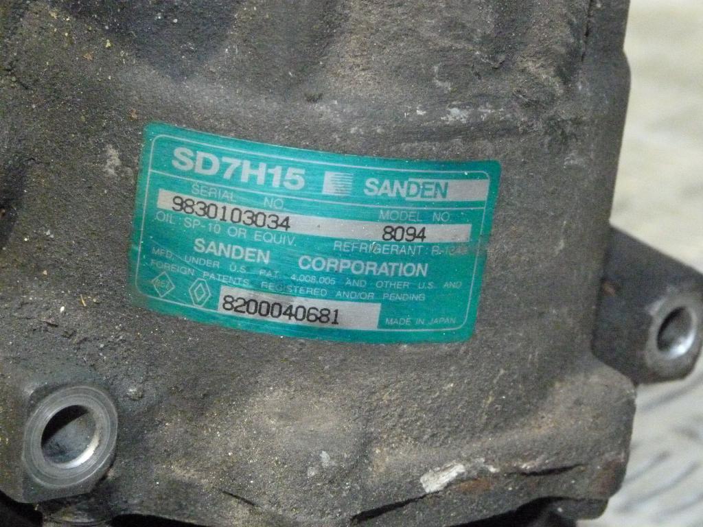 Klímakompresor Mitsubishi Carisma, Volvo S40 I, V40 1.9TD, 1.9DI, 1.9DI-D  8200040681   SD7H15