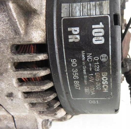 Alternátor Opel Vectra B FL 2.0 16V 0123505002  90356897