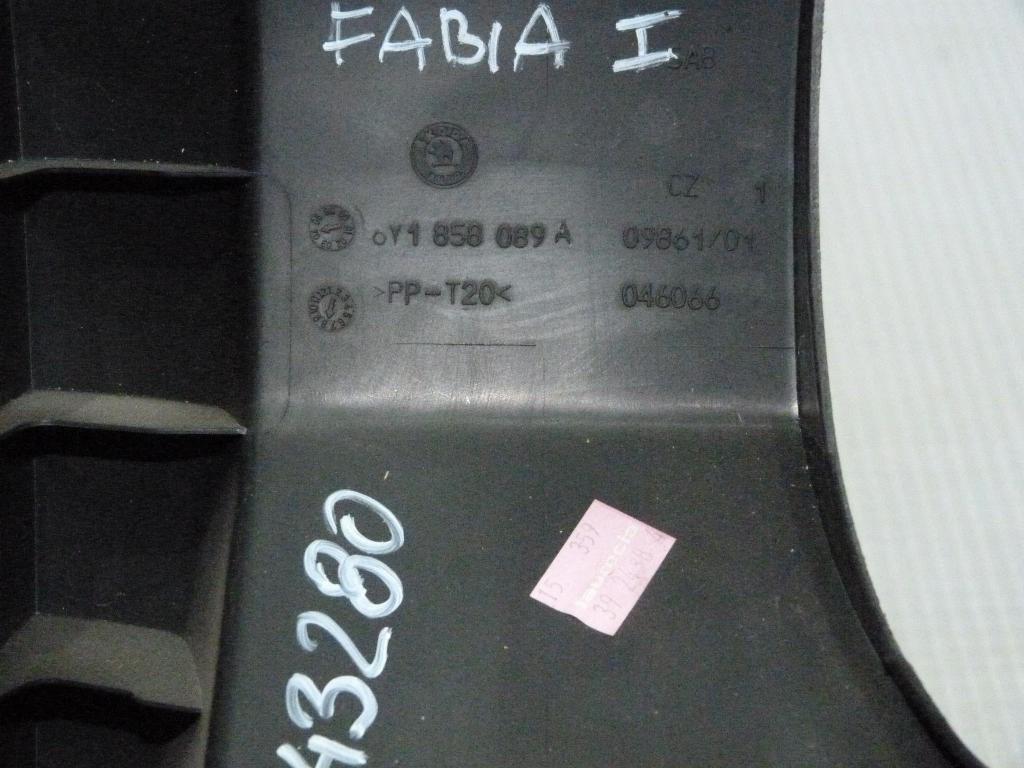 Stredový panel, rámček rádia Škoda Fabia I Combi r.v. 99-08 6y1858089a