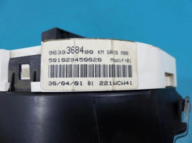 Prístrojovka Peugeot Partner 96-08 2.0HDI 9639368480 EU