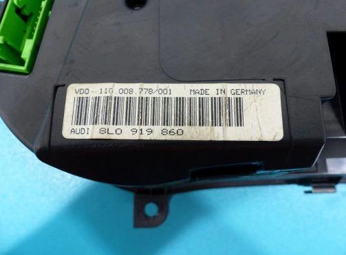 Prístrojovka Audi A3 8L 96-99  1.9 TDI Európa