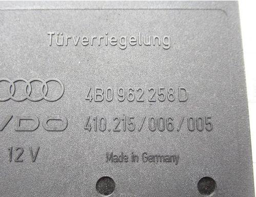 Modul komfortu Audi A6 C5 97-04 4B0962258D