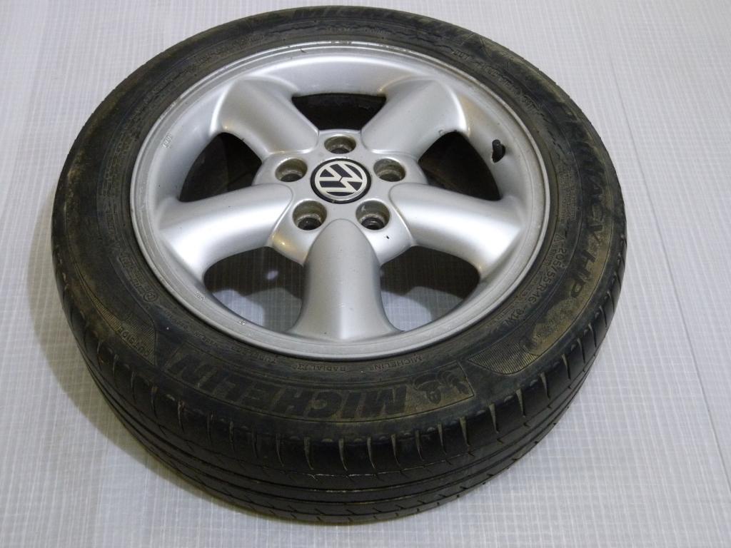 Elektróny (alu disky 4ks) BBS R16 5x112 7Jx16H2 ET59 7M0601025G s pneumatikami 205/55 R16