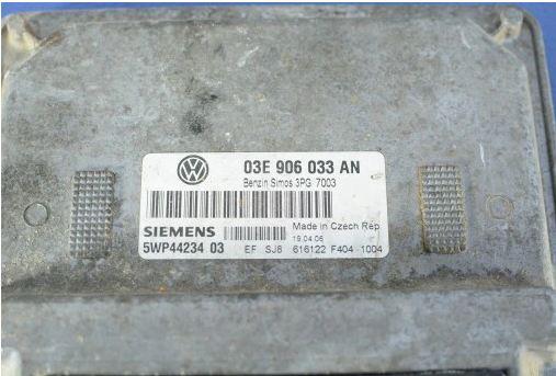 Fabia I  1.2 HTP řídící jednotka motora