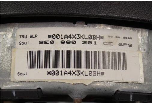 držiak airbag volantu Audi A4 B7 04-08