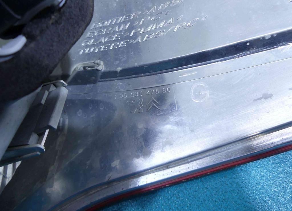 světlo zadní část levá strana Citroen C4 Picasso 06-13