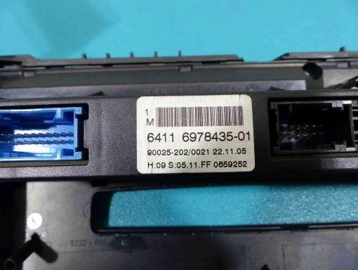 Panel kúrenia klimatizácie BMW E60 E61 6978435