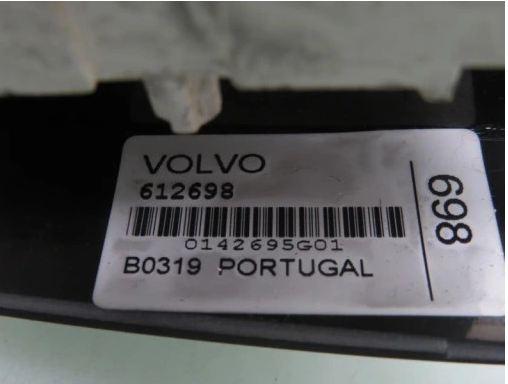 Panel kúrenia Volvo V40