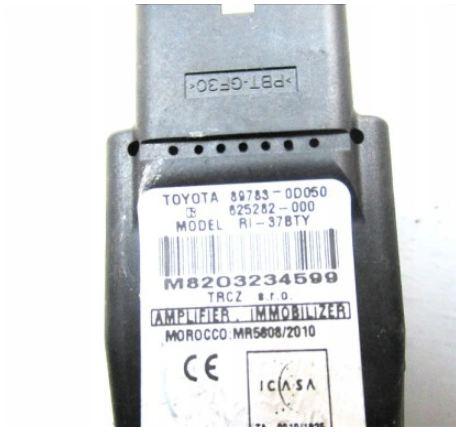 kružok spínacej skrinky imobilizéra IMMO Toyota Yaris III 89783-0D050