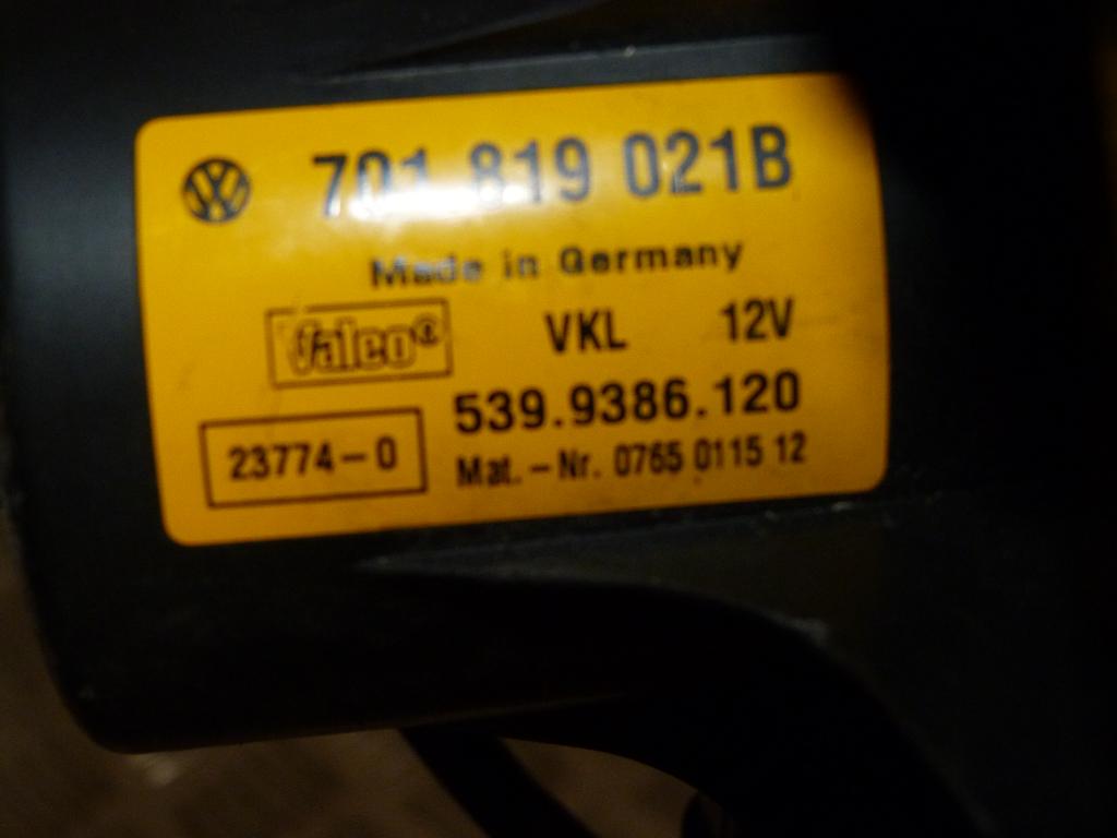 Ventilátor kúrenia VW Transportér T4 701819021b