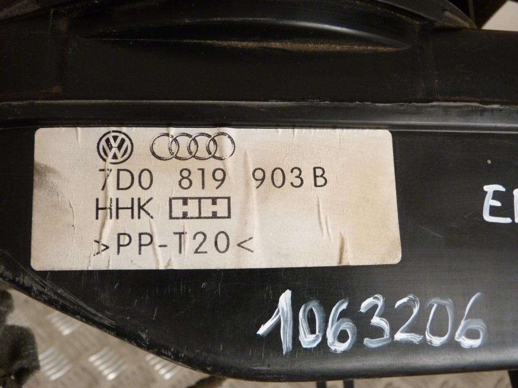 Obal ventilátora kúrenia zadný  VW T4 7d0819903b