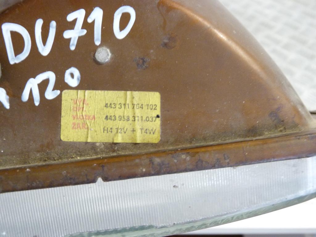 Svetlo predné Škoda 105, 120 443311764102, 443958311037