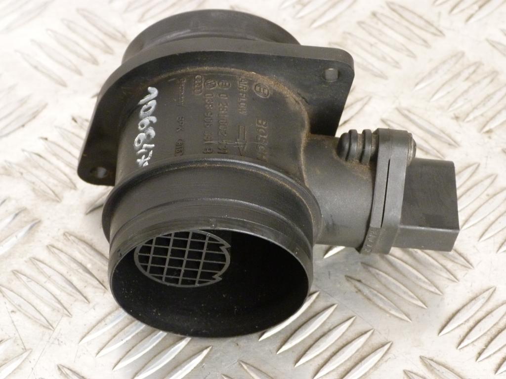 Váha vzduchu Audi A3, A4, Alhambra, Seat Leon I, Toledo II, Ibiza III, Cordoba, Altea, Škoda Fabia, Octavia, Roomster, Superb, VW Sharan, Golf IV, Bora, Polo, Touran, Transporter, Passat, Fox, Jetta 1.4TDI, 1.9TDI   0281002531, 038906461B  5PIN