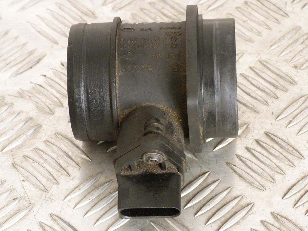 Váha vzduchu Audi A3, A4, Alhambra, Seat Leon I, Toledo II, Ibiza III, Cordoba, Altea, Škoda Fabia, Octavia, Roomster, Superb, VW Sharan, Golf IV, Bora, Polo, Touran, Transporter, Passat, Fox, Jetta 1.4TDI, 1.9TDI   0281002531, 038906461B  5PIN