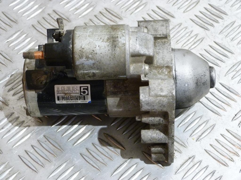 Štartér Citroen Berlingo, Xsara Picasso, C2, C3, C4, C5, Jumpy, Peugeot 206, 207, 307, 308, 407, Partner, 508, 5008, 2008, Expert 1.6HDI 13zubov m000t22471, 9663528880 - 01