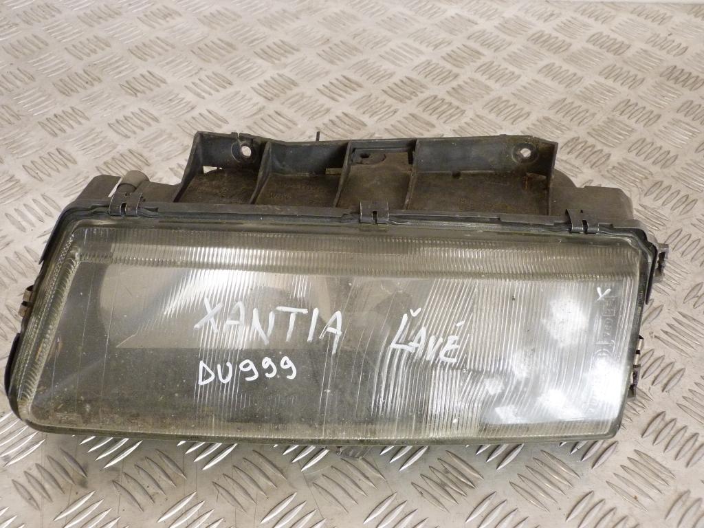 Svetlo predné ľavé Citroen Xantia r.v. 1993-1998 (poškodený 1 úchyt)
