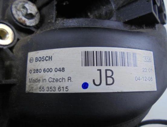 Potrubie sacie, sanie 0280600048 Opel Meriva A 1.4 16V
