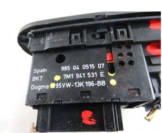 Spínač svetiel Galaxy Mk1 7M1941531E