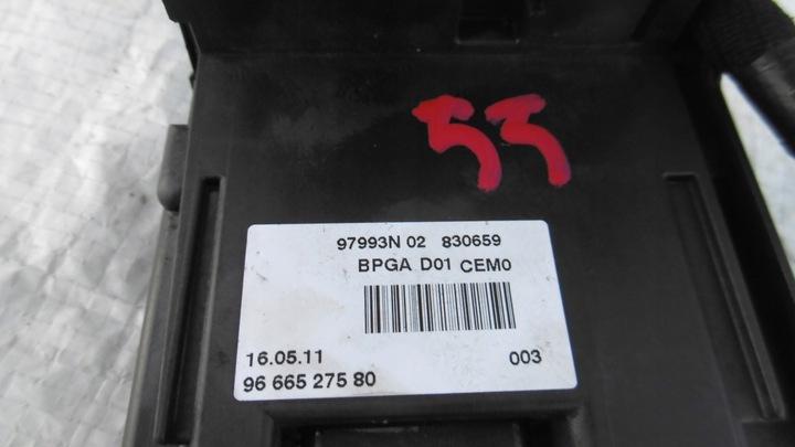 CITROEN PEUGEOT Modul akumulátora poistková