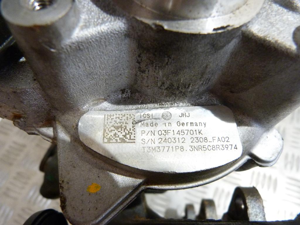 Turbodúchadlo Audi A1, A3, Seat Altea, Leon, Ibiza IV, Toledo IV, Škoda Octavia II, Fabia II, Roomster, Yeti, Rapid, VW Caddy III, Polo, Golf VI, Touran 1,2TSI 63kW, 77kW 03F145701K, (poškodený konektor regulácie turba, poškodená príruba hadice, turbo OK)