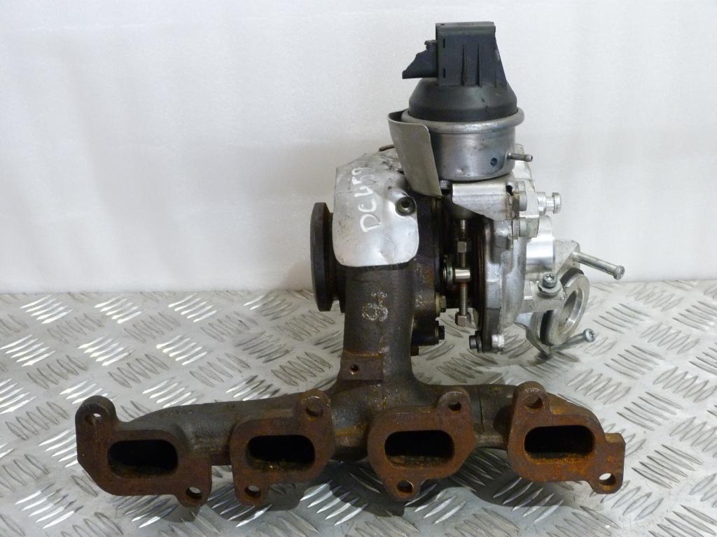 Audi A1, A3, Q3, Seat Altea, Alhambra, Leon, Škoda Octavia II, Superb II, Yeti, VW Caddy III, Golf Plus, Golf VI, Tiguan, Passat CC, Scirocco, Sharan, Jetta IV, Touran, Passat B7 2.0TDI   81kW, 100kW, 103kW 03l253056g poškodený obal regulácie turba, ohnut