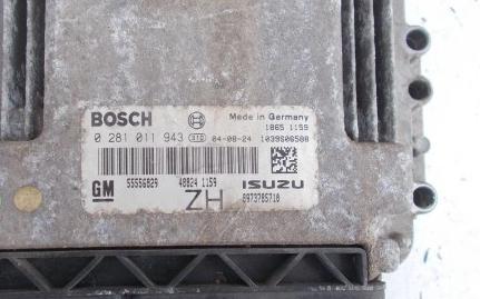 Opel Zafira B Astra H 0281011943 55556829