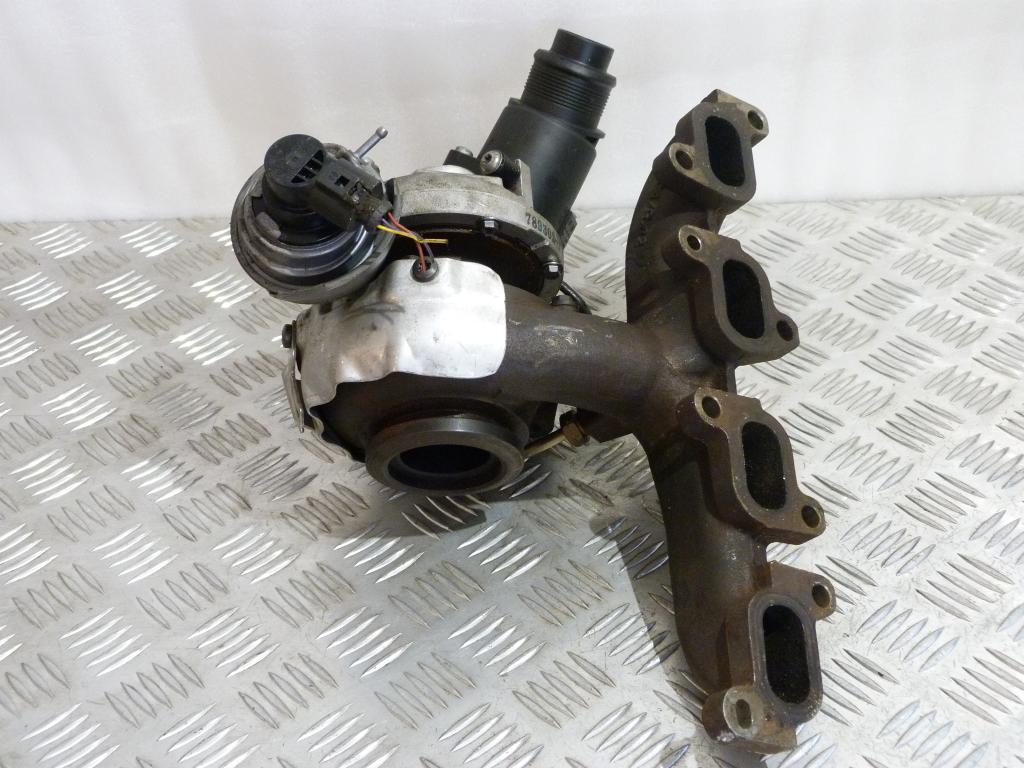 Turbodúchadlo Audi A3, Seat Altea, Leon, Ibiza IV, Toledo IV, Škoda Octavia II, Superb II, Yeti, VW Caddy III, Polo, Golf VI, Touran 1.6TDI 66kW, 77kW 03l253016t, 775517-1, mcx00060r