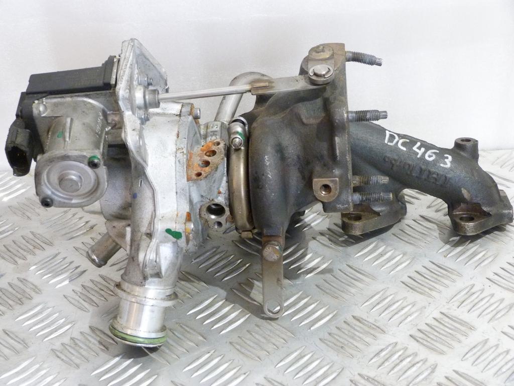 Turbodúchadlo Audi A1, A3, Seat Altea, Leon, Ibiza IV, Toledo IV, Škoda Octavia II, Fabia II, Roomster, Yeti, Rapid, VW Caddy III, Polo, Golf VI, Touran 1,2TSI 63kW, 77kW 03F145701K, (poškodený konektor regulácie turba, poškodená príruba hadice, turbo OK)