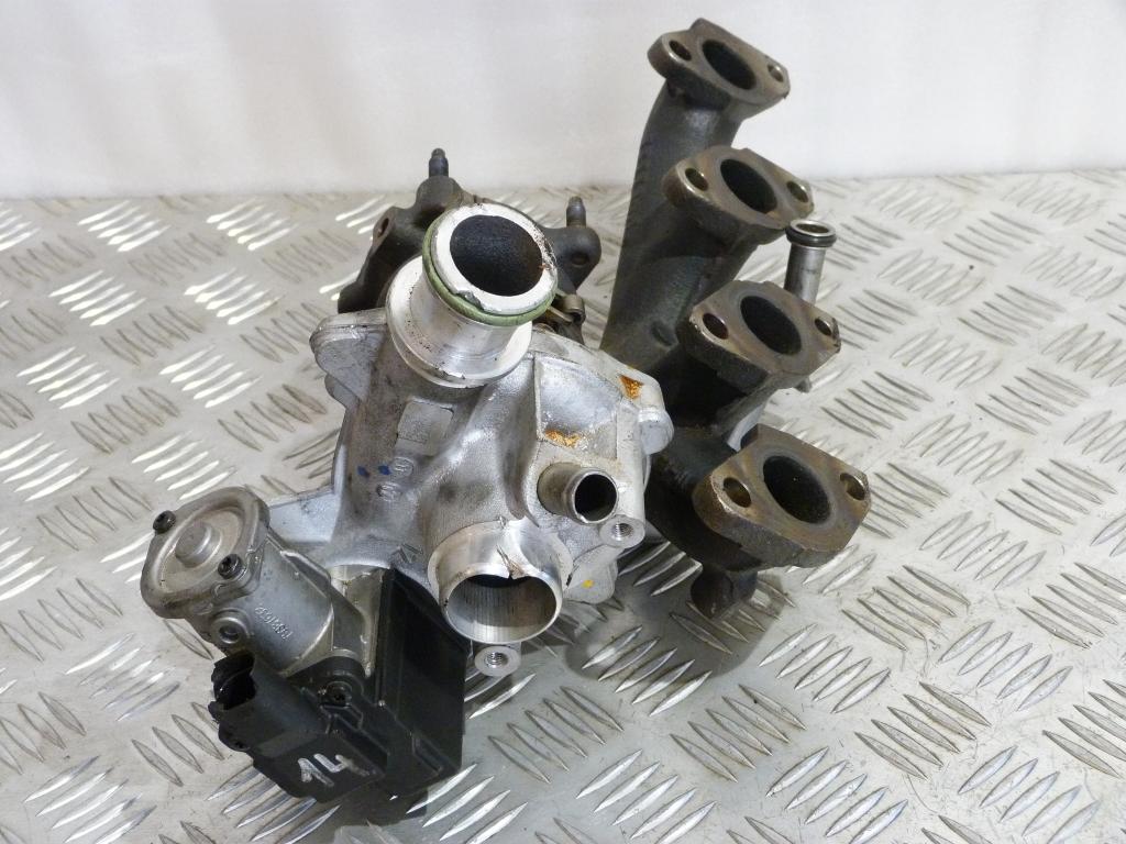 Turbodúchadlo Audi A1, A3, Seat Altea, Leon, Ibiza IV, Toledo IV, Škoda Octavia II, Fabia II, Roomster, Yeti, Rapid, VW Caddy III, Polo, Golf VI, Touran 1,2TSI 63kW, 77kW 03F145701K, (poškodený konektor regulácie turba, poškodená príruba hadice, turbo OK)