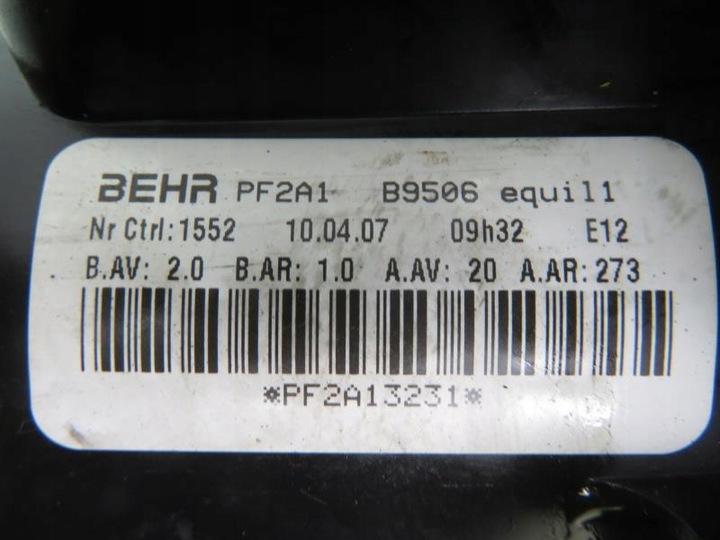 ventilátor PEUGEOT 307 PF2A1 B9506