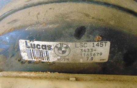 Pumpa brzdová Posilovač BMW X5 E53 3.0 3433-1165679