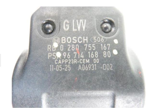 pedal Potenciometer plynového pedálu CITROEN DS5 5008