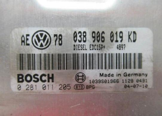 riadiaca jednotka Motor Passat B5 FL 1.9TDI