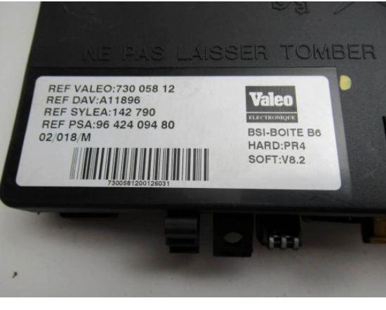 modul BSI Citroen Xsara Picasso 1.8B 9642409480