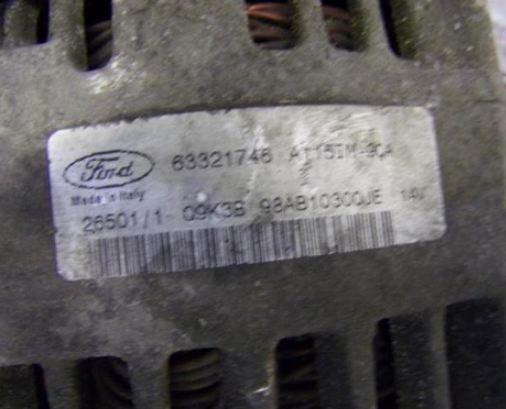 Alternátor FORD FOCUS MK1 63321746