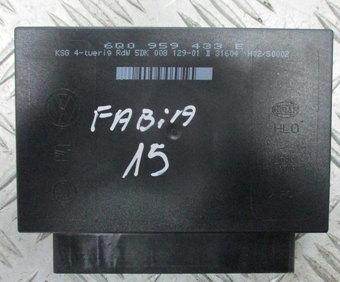 Modul komfortu SKODA FABIA I 6Q0959433E