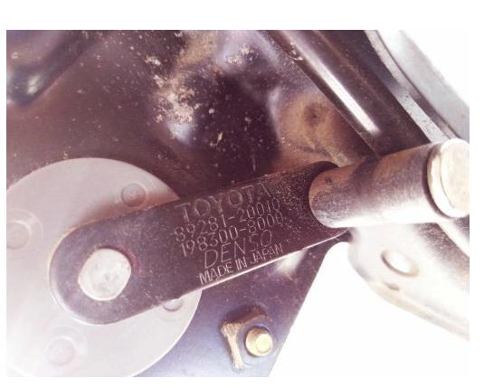 Potenciometer plynového pedálu 89281-20010 2.0 D4D AVENSIS T22