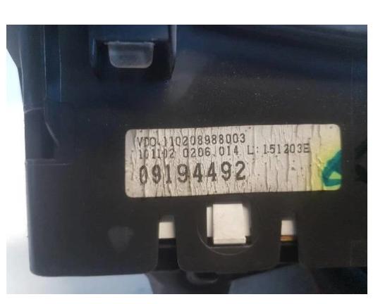 Prístrojovka ,dislpej Otáčkomer OPEL CORSA C 1.7 DI