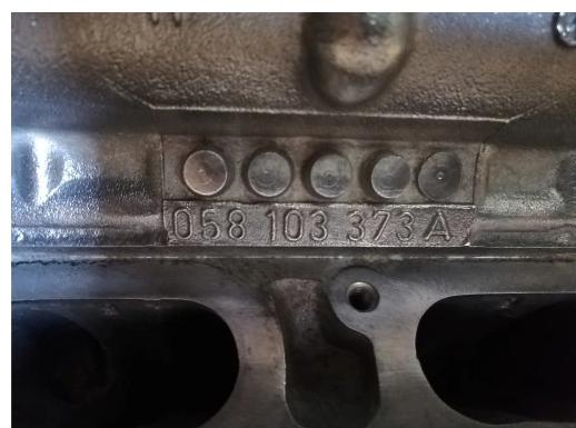 hlava válců motora AUDI VW 1.8T AEB 150 hp