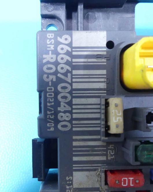 Riadiaca jednotka Modul BSM CITROEN C4 9666700480