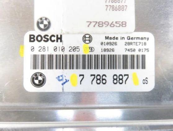 Riadiaca jednotka BMW E46 2.0D 7786887 0281010205