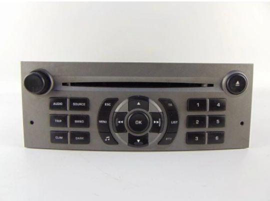 ORYGINALNE RADIO CD - PEUGEOT 407 9646871777 --KOD NEMAME --