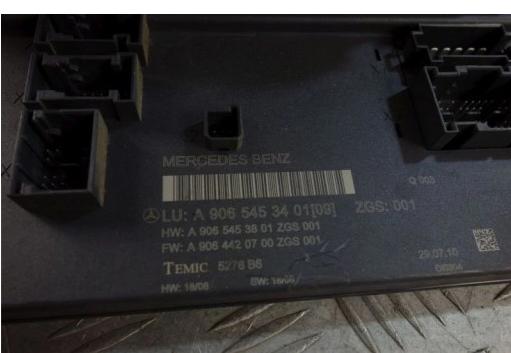 VW CRAFTER MODUL komfortu SAM