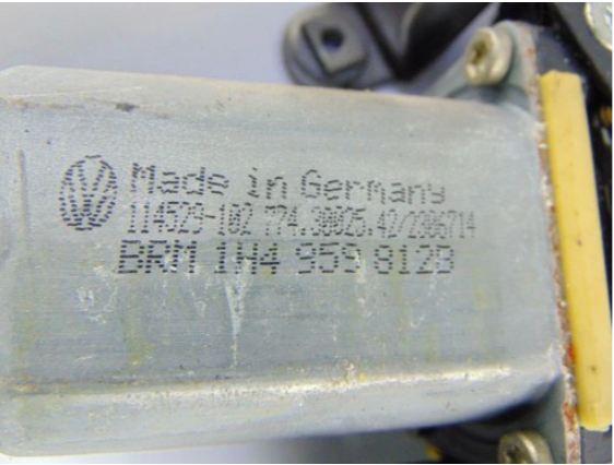 Mechanizmus okien ľavy zad VW SHARAN I 6 pin Európa