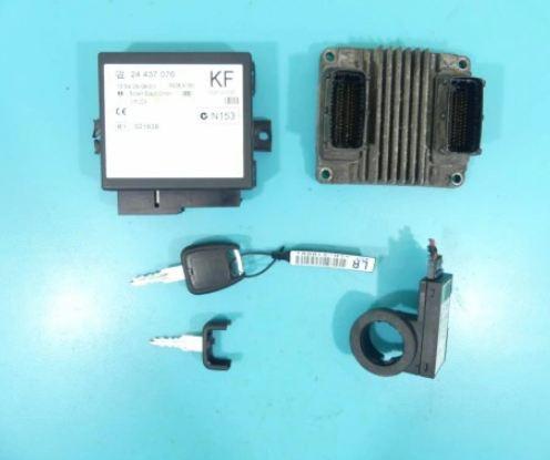 riadiaca jednotka Súprava OPEL ASTRA II G 09353459 1.4 16V