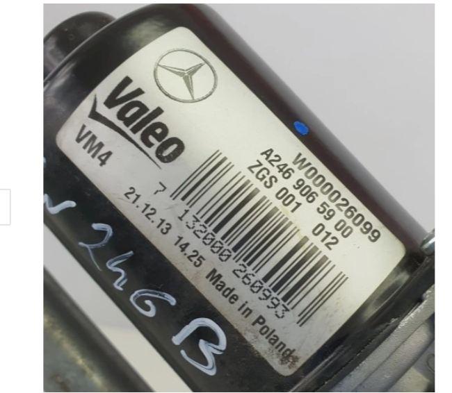 Mechanizmus stieračov MERCEDES  Európa