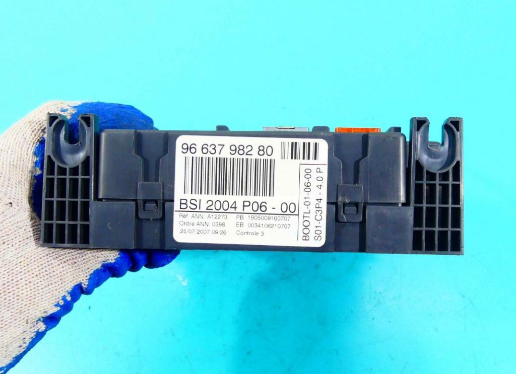 modul riadiaca jednotka Peugeot 207 9663798280